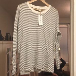 Long sleeve striped tee